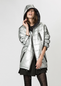 Parka Maje gris métallisé -> LIEN