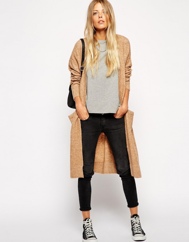 long gilet asos tendance