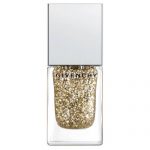 vernis à ongles paillettes doré givenchy