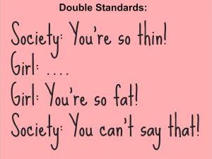 standard society about thin people