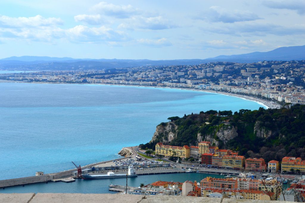 port de nice vue chateau blog mode nice tendances