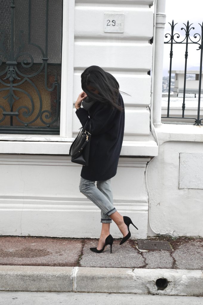 jean boyfriend manteau zara bleu tendance nouvelle collection sweat acné mange escarpins bouts pointus noir mango zara blog mode nouveau tendance printemps tenue d'hiver pas cher style inspiration 