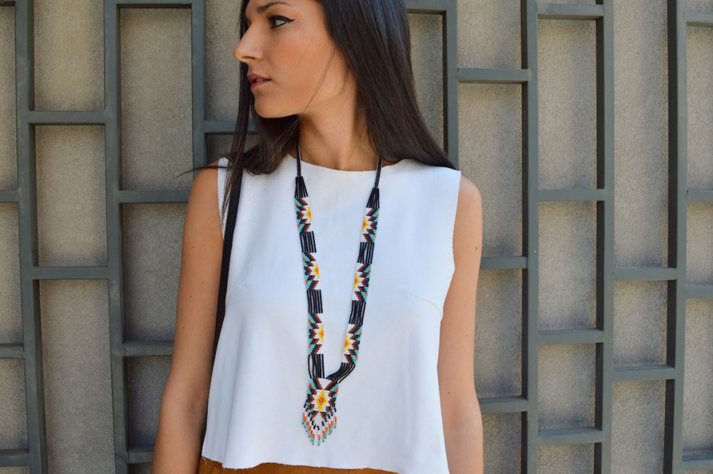 blog mode collier perles ethnique