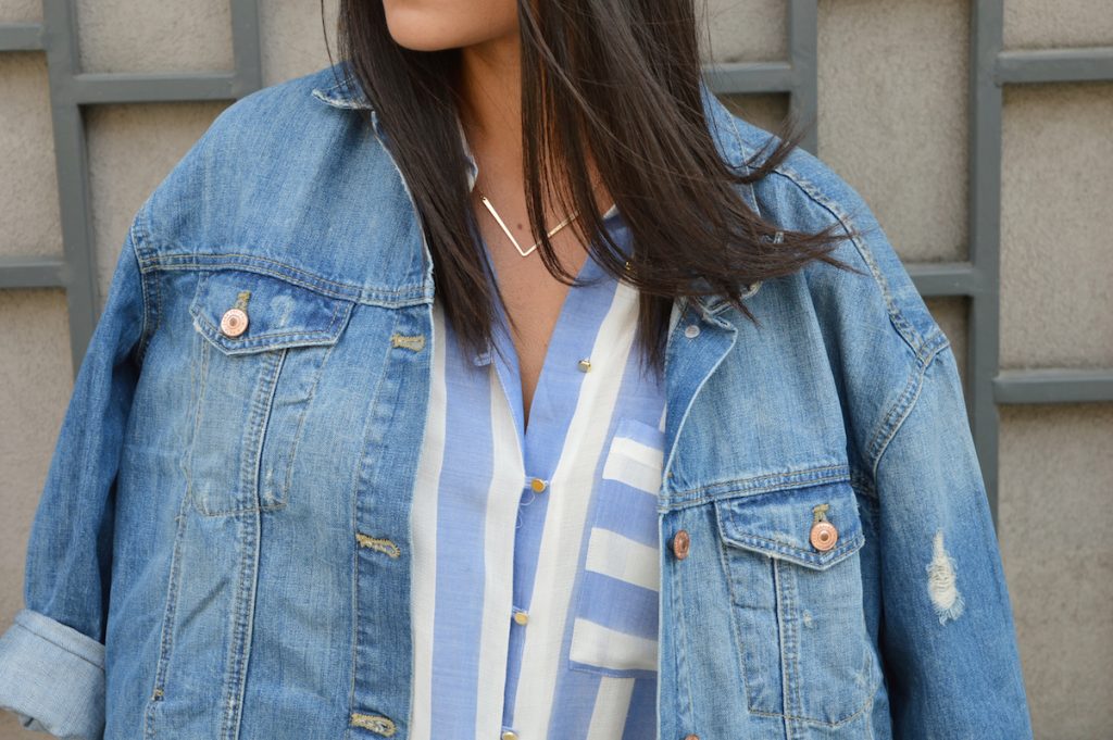 blog mode veste en jean tendance