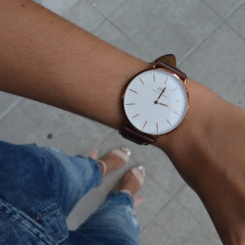 montre daniel wellington blog mode