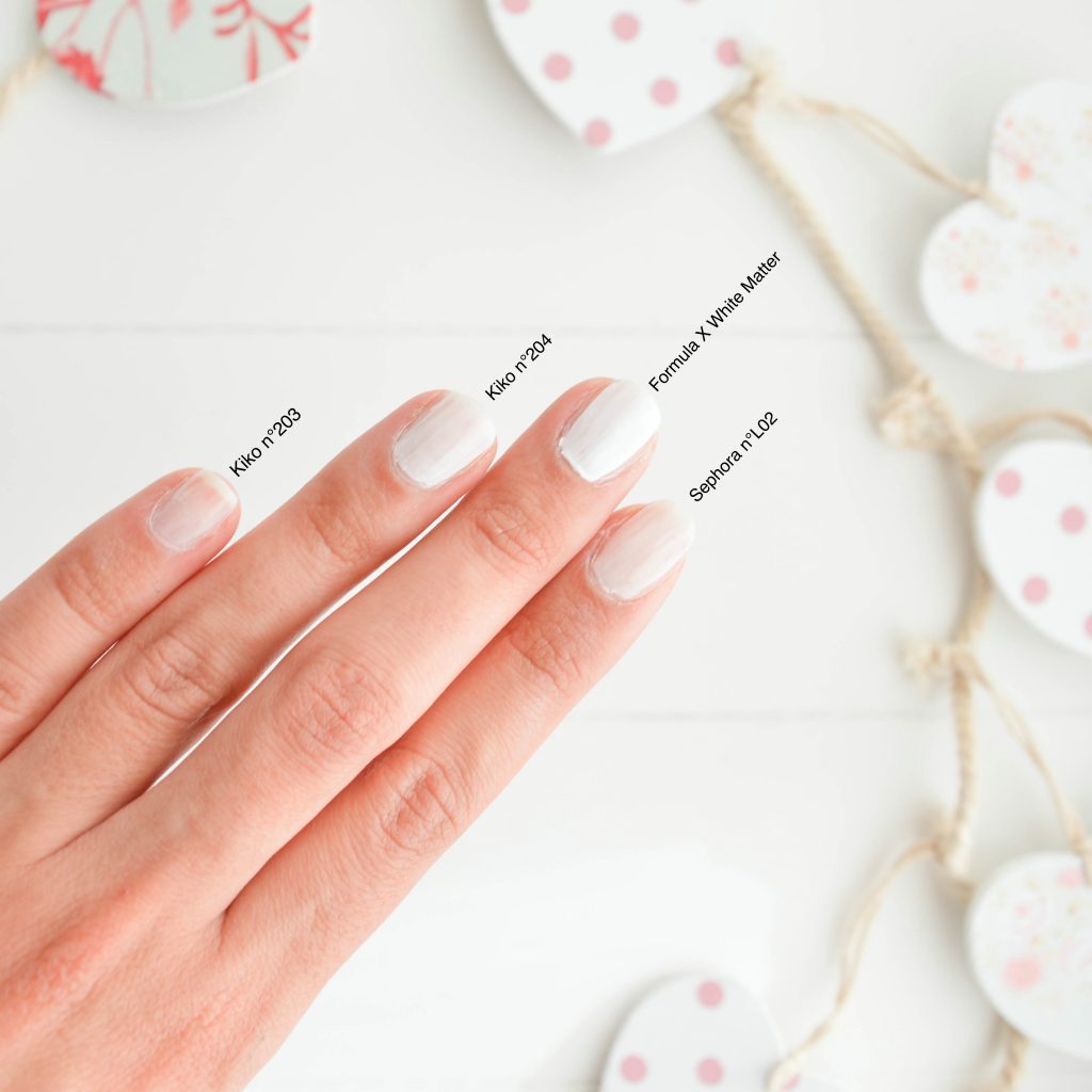 vernis blanc tendance 2015 test