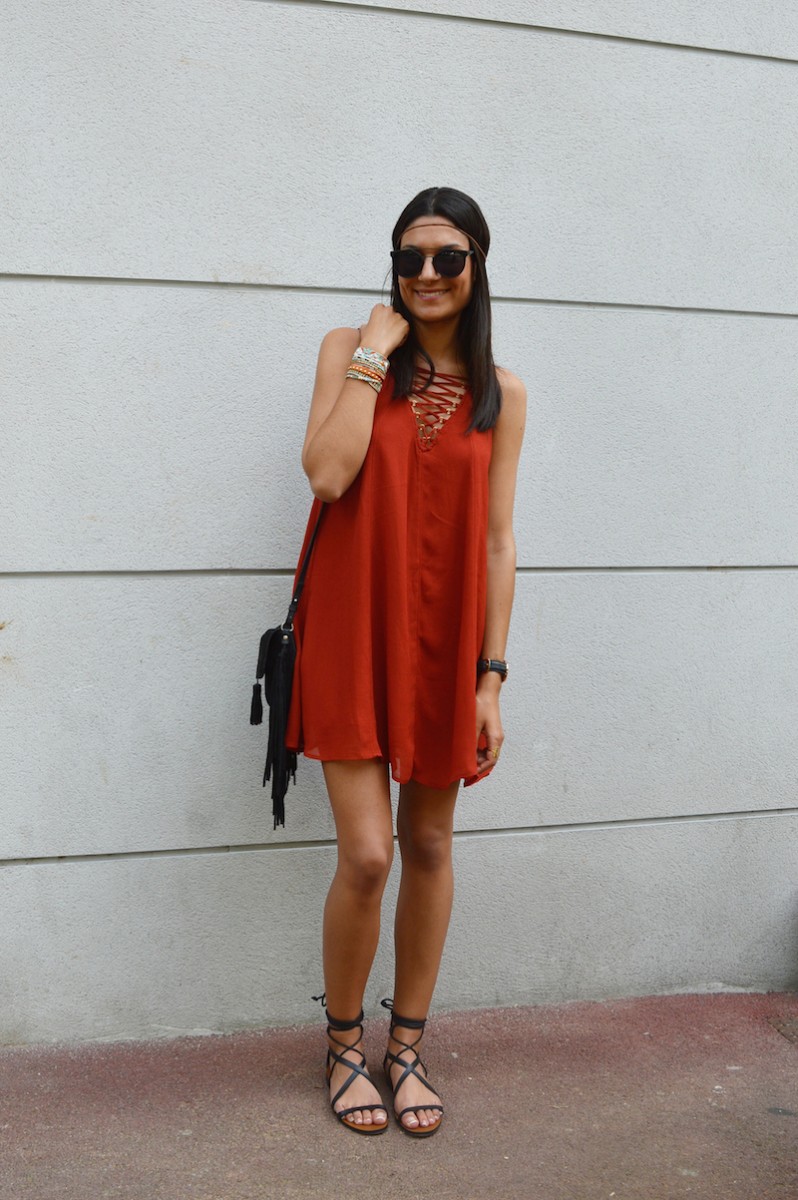 Blog mode tendance été 2015 robe rouille