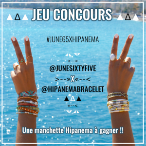 Jeu concours hipanema instagram