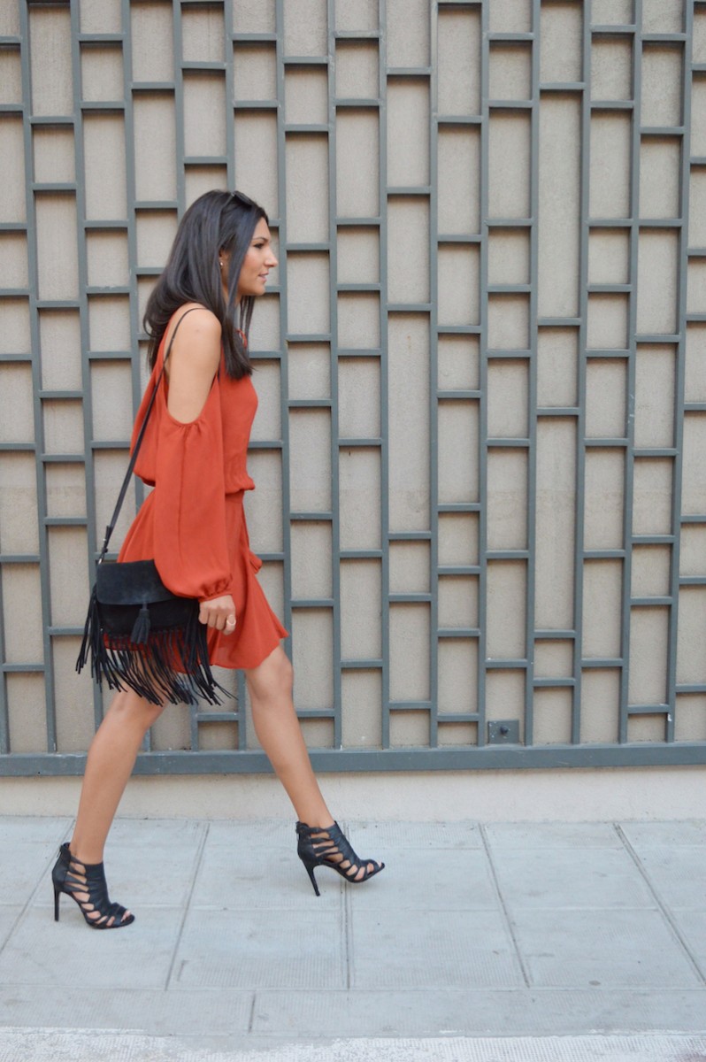 blog mode 2015 robe rouille zara