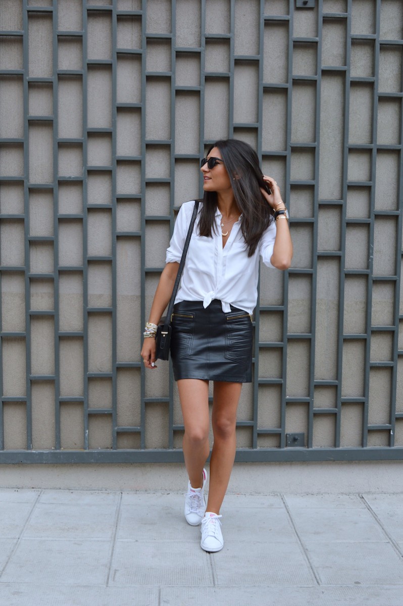 blog mode jupe en cuir tendance été 2015