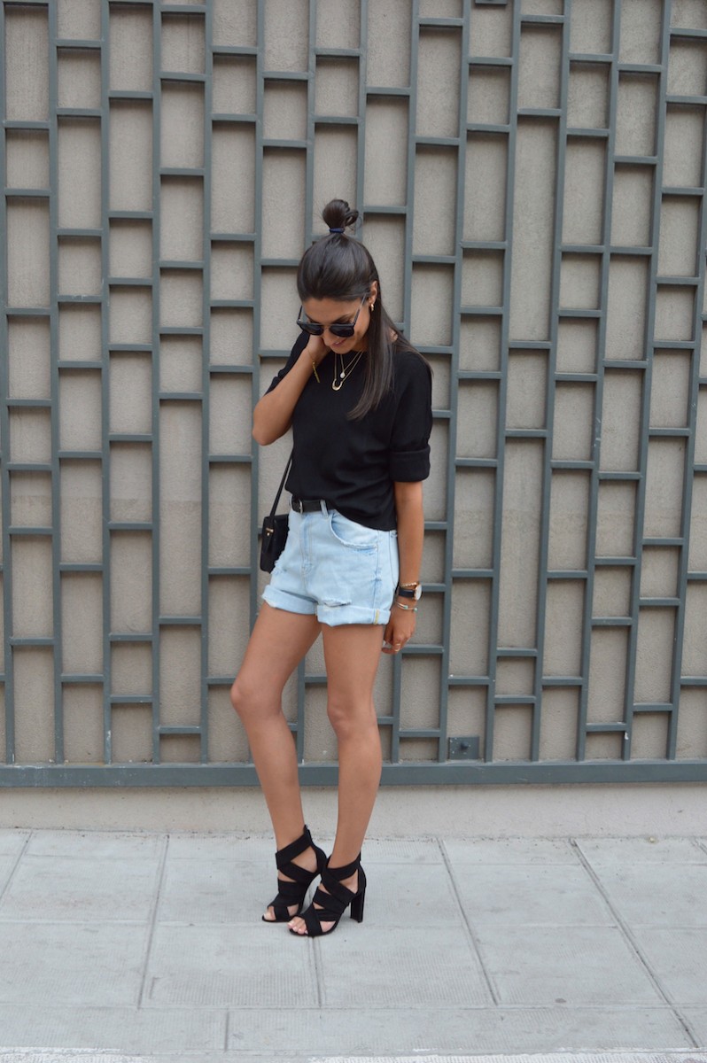 blog mode short mom zara