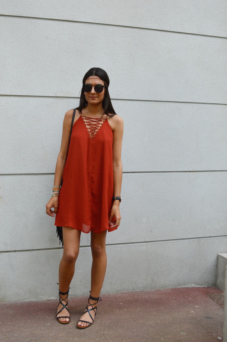 blog mode tendance été robe rouille