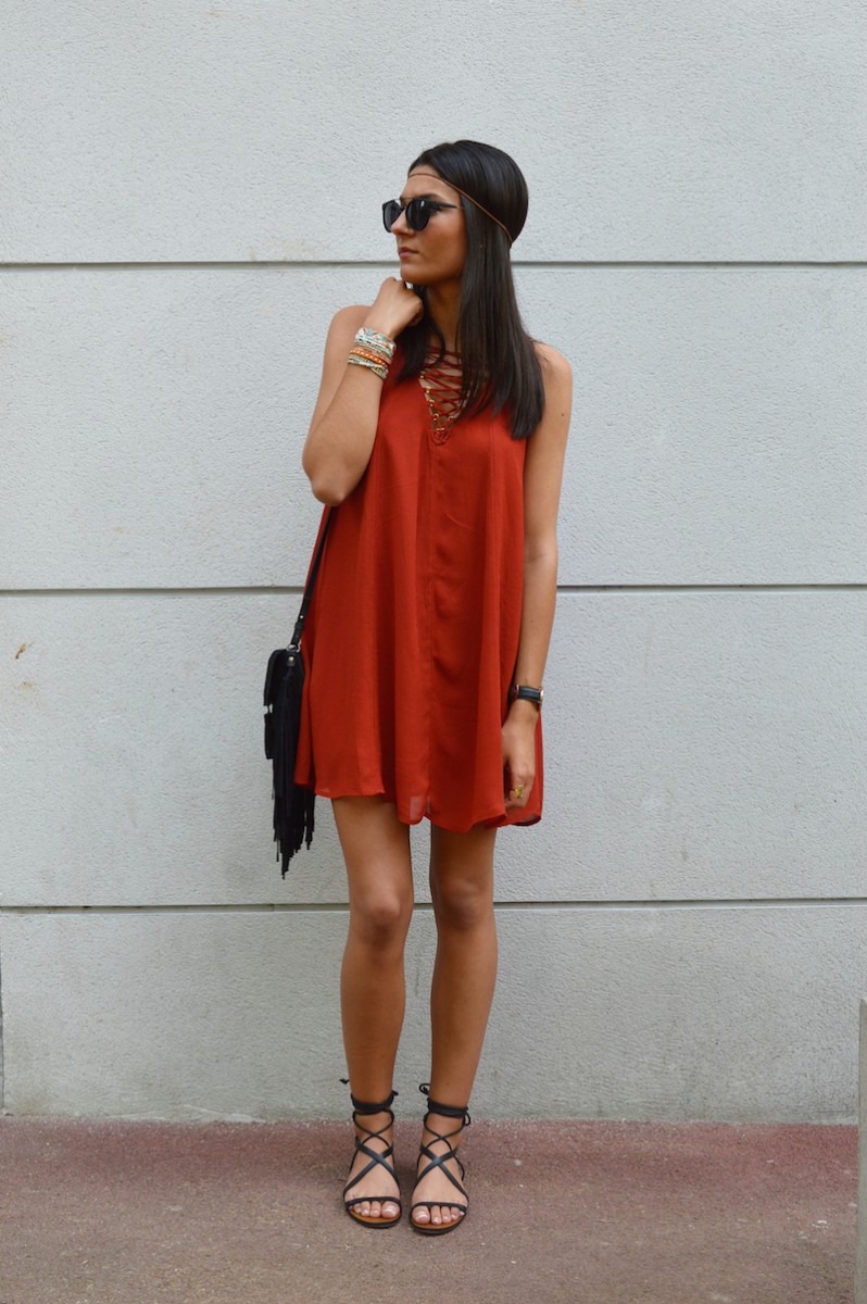 blog mode tendance robe rouille