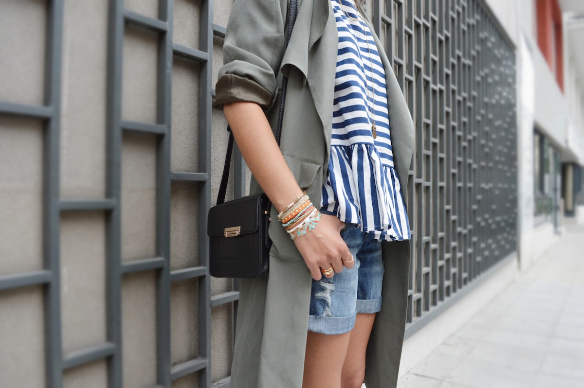 blog mode tendance trench kaki fluide marinière