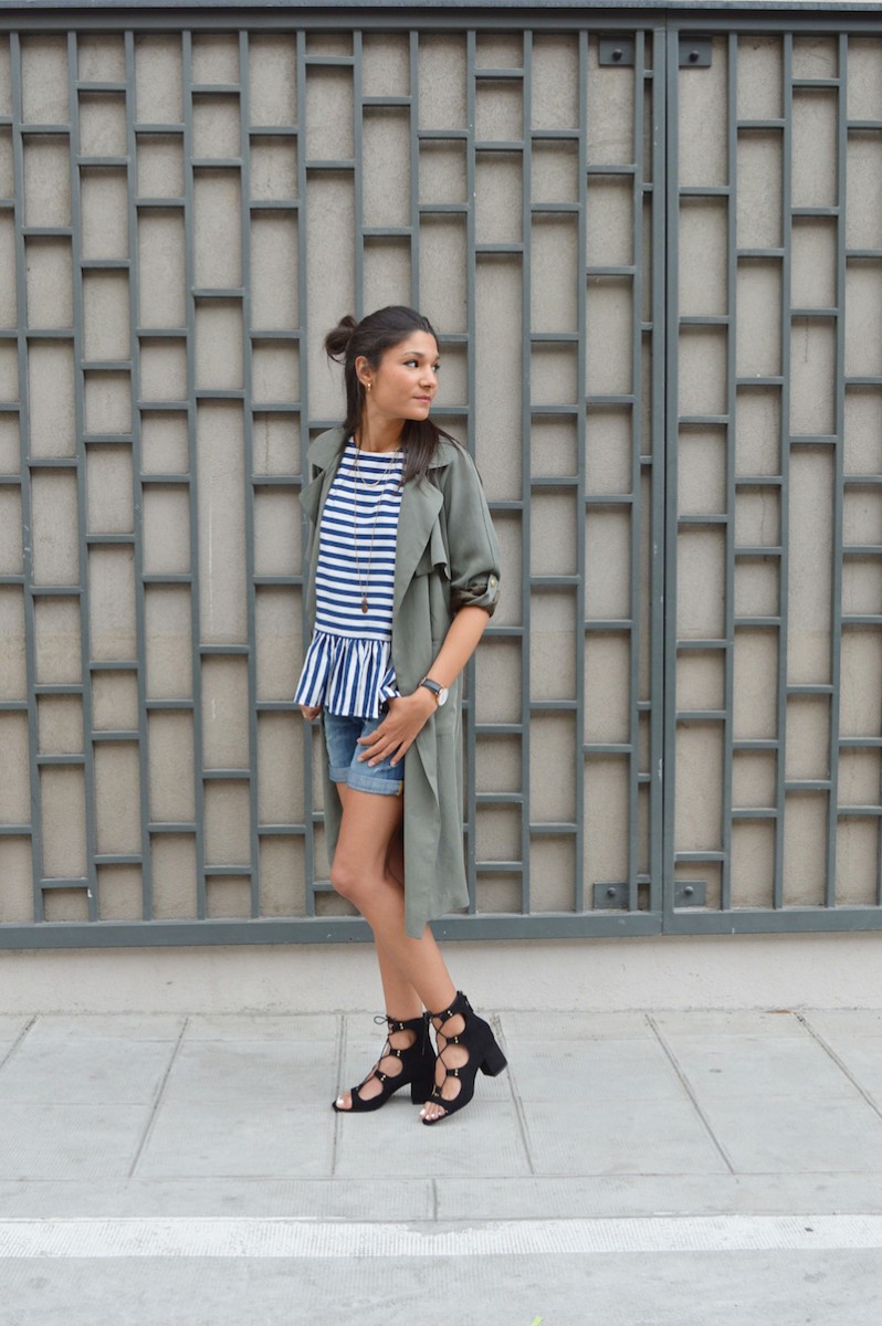 blogueuse mode tendance 2015 trench kaki