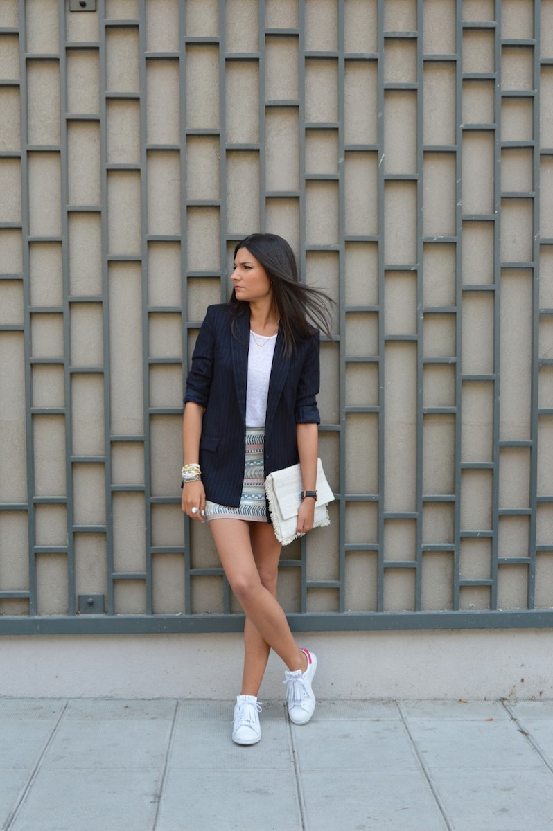 blogueuse mode tenue jupe ethnique