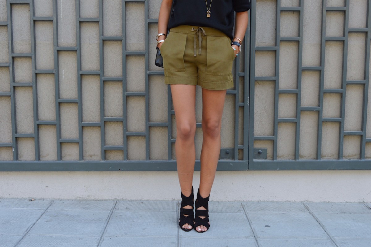 blog de mode tendance 2015 short kaki zara