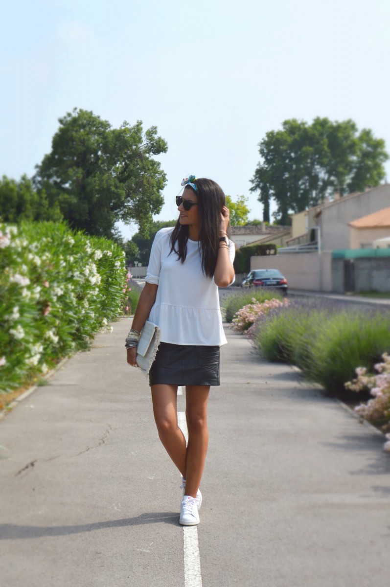 blog mode jupe en cuir