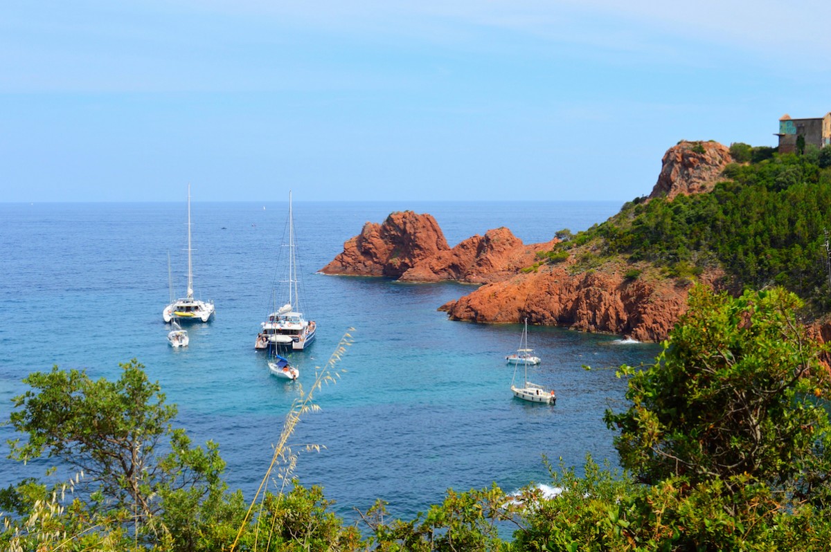 calanques esterel