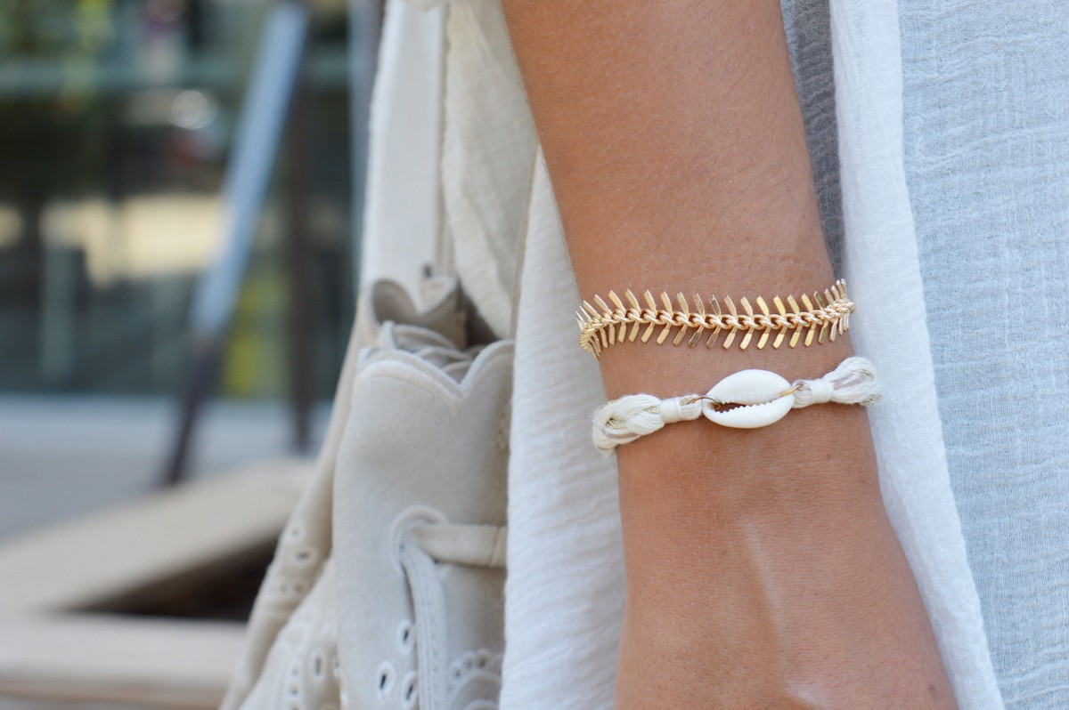 bracelet coquillage tendance