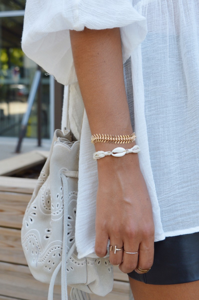 bracelet coquillage