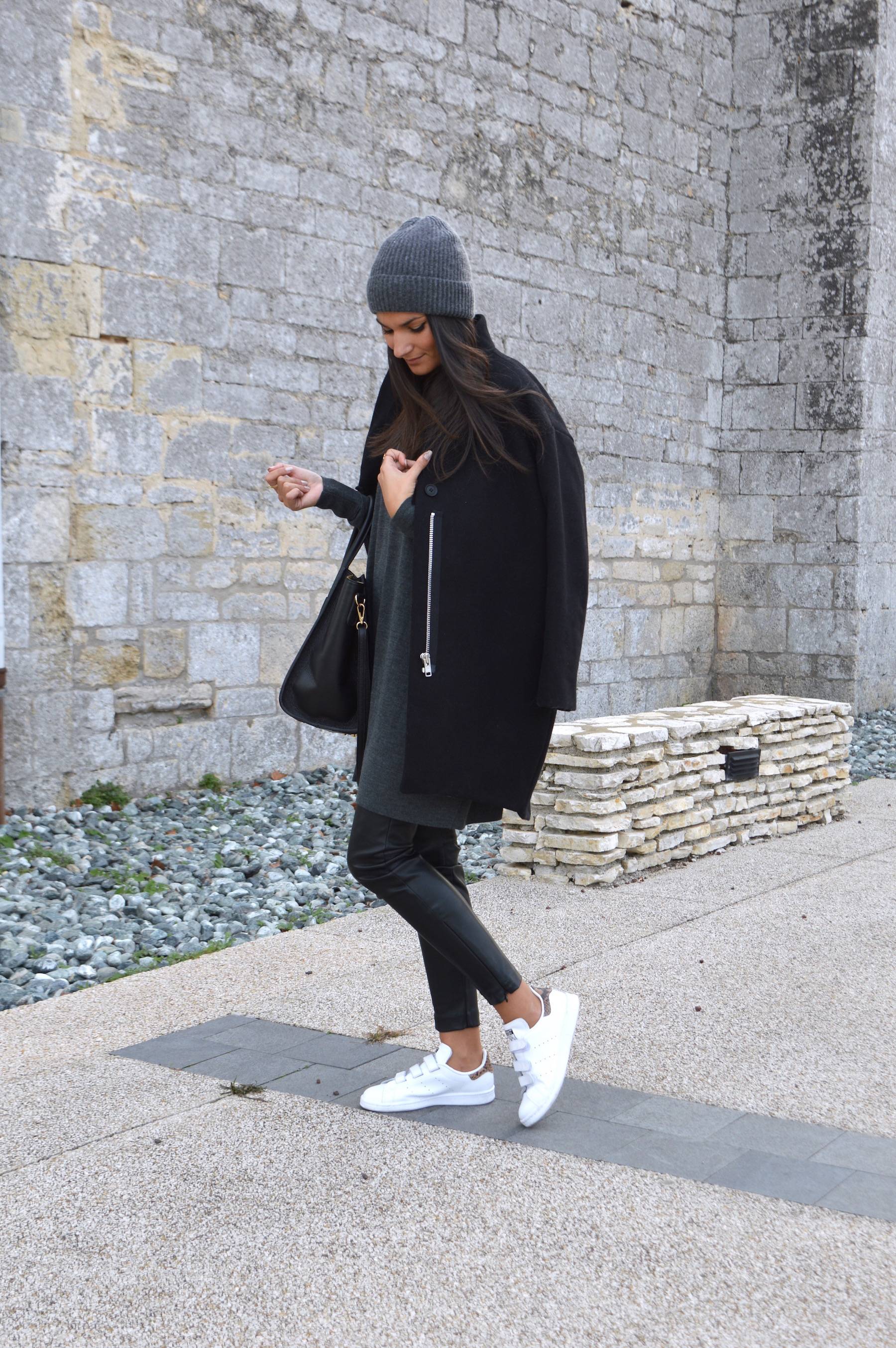 blog mode manteau noir