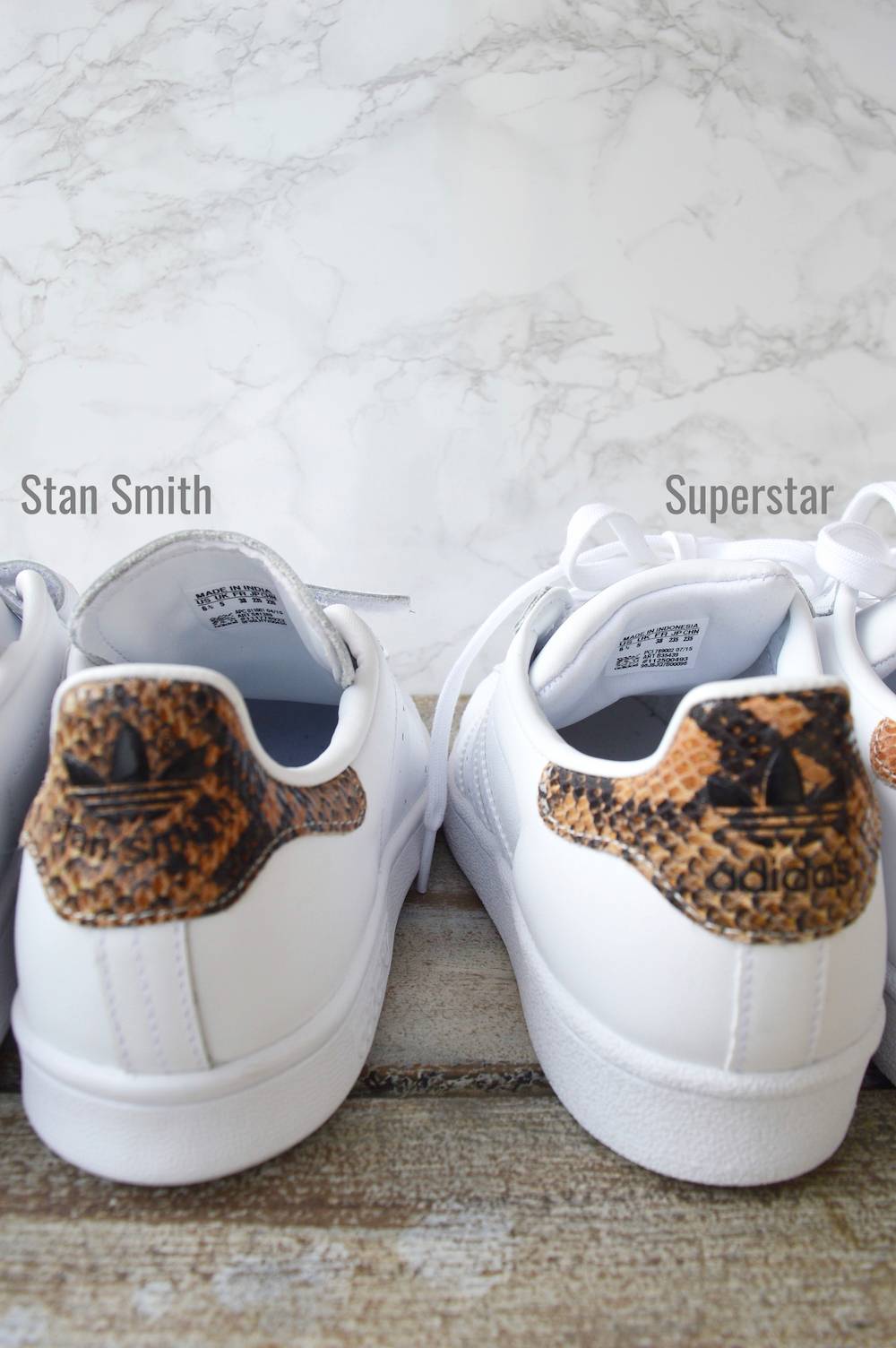 stan smith languette trop longue