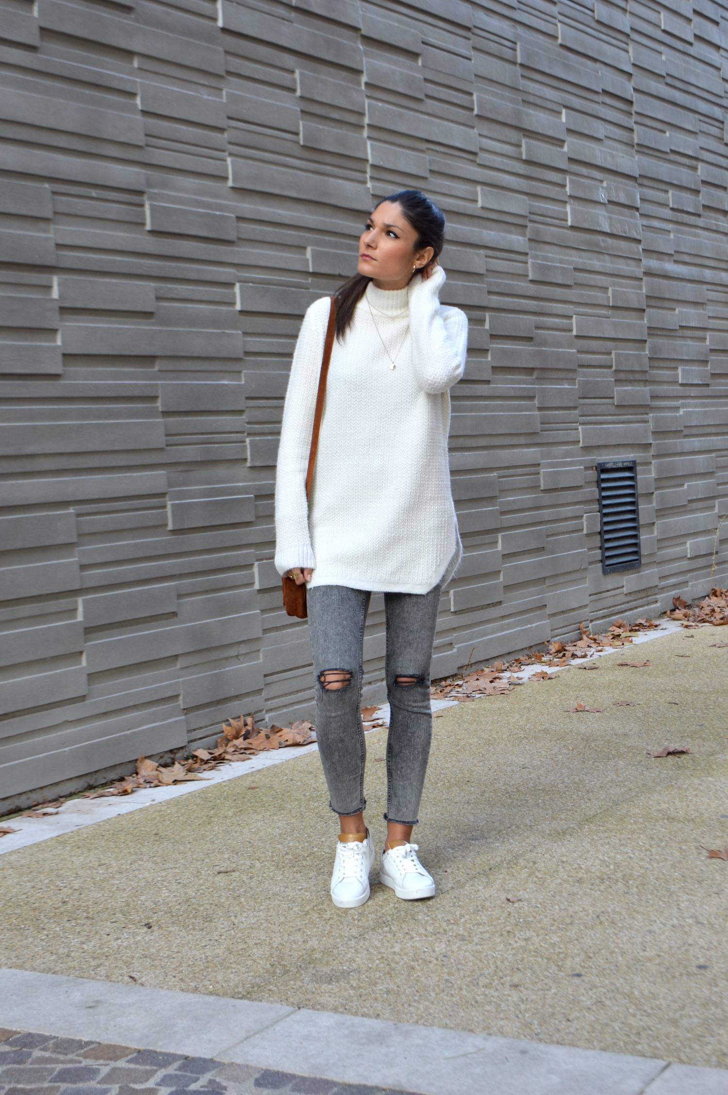 blogueuse mode pull long