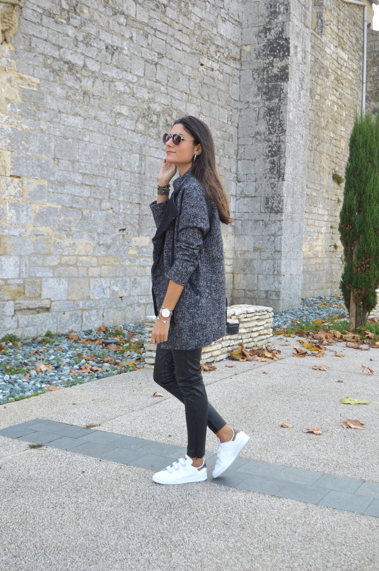 hiver 2016 manteau gris pas cher