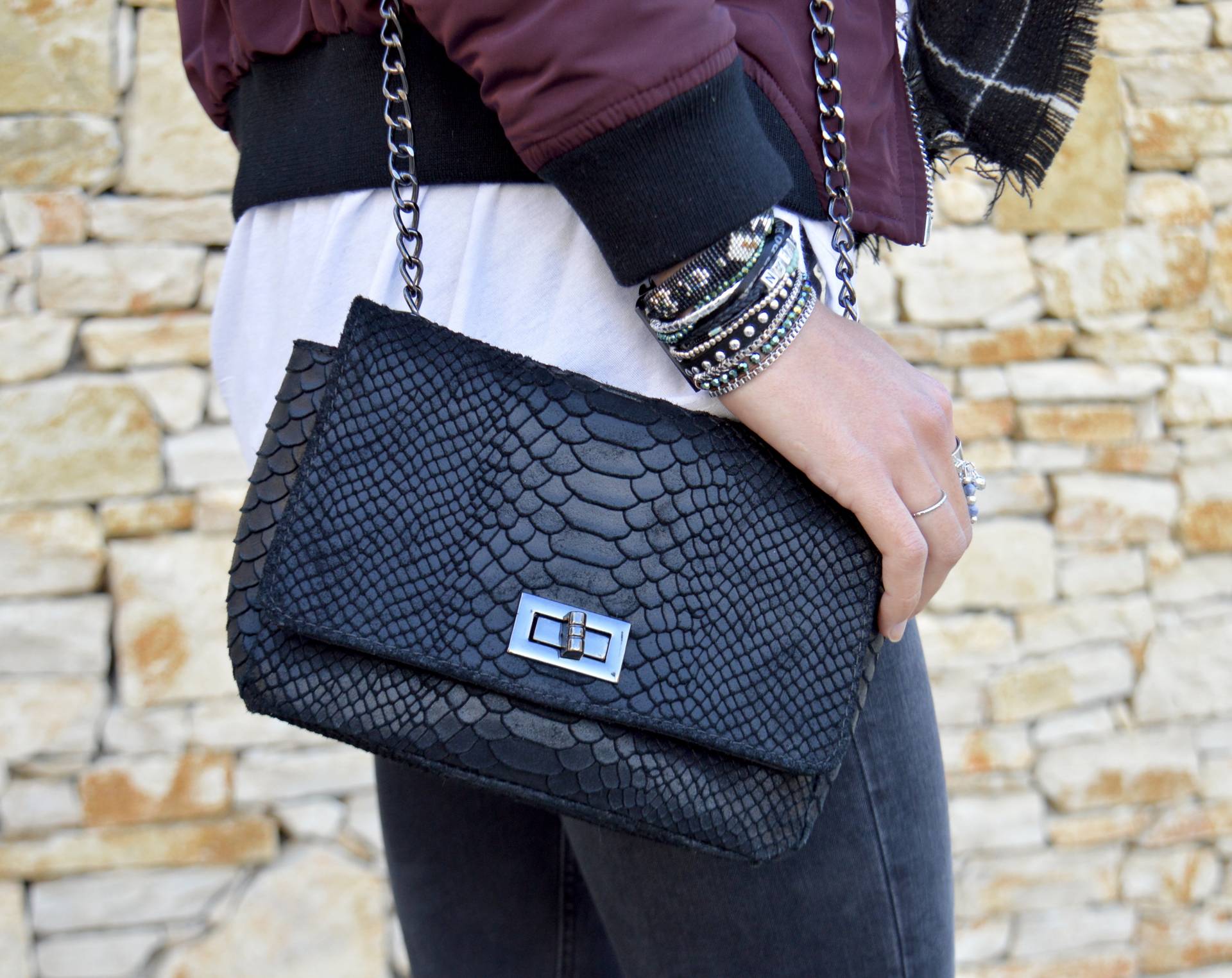 sac python pas cher chaine