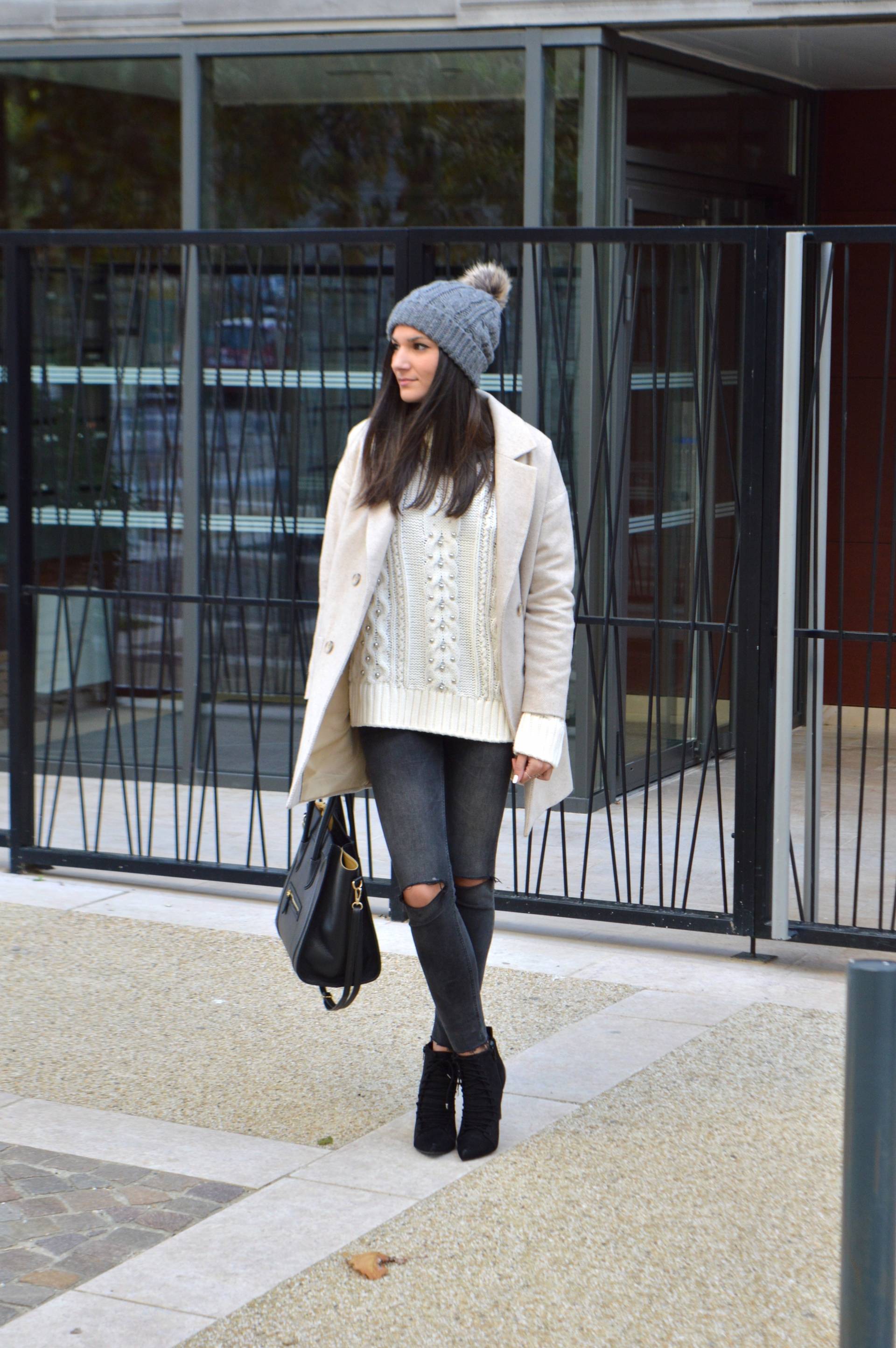 blog mode manteau blanc