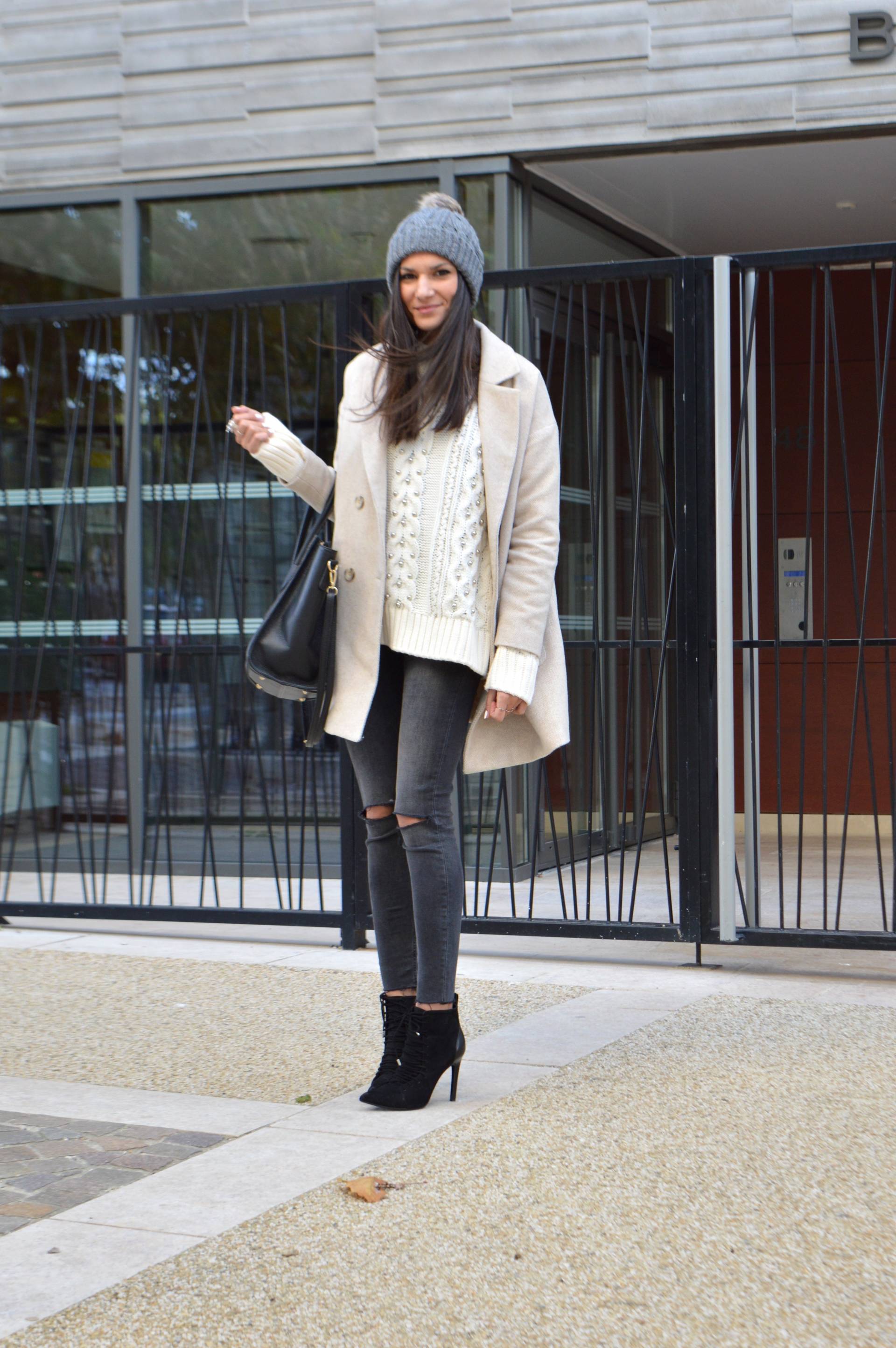 manteau blanc tendance 2015