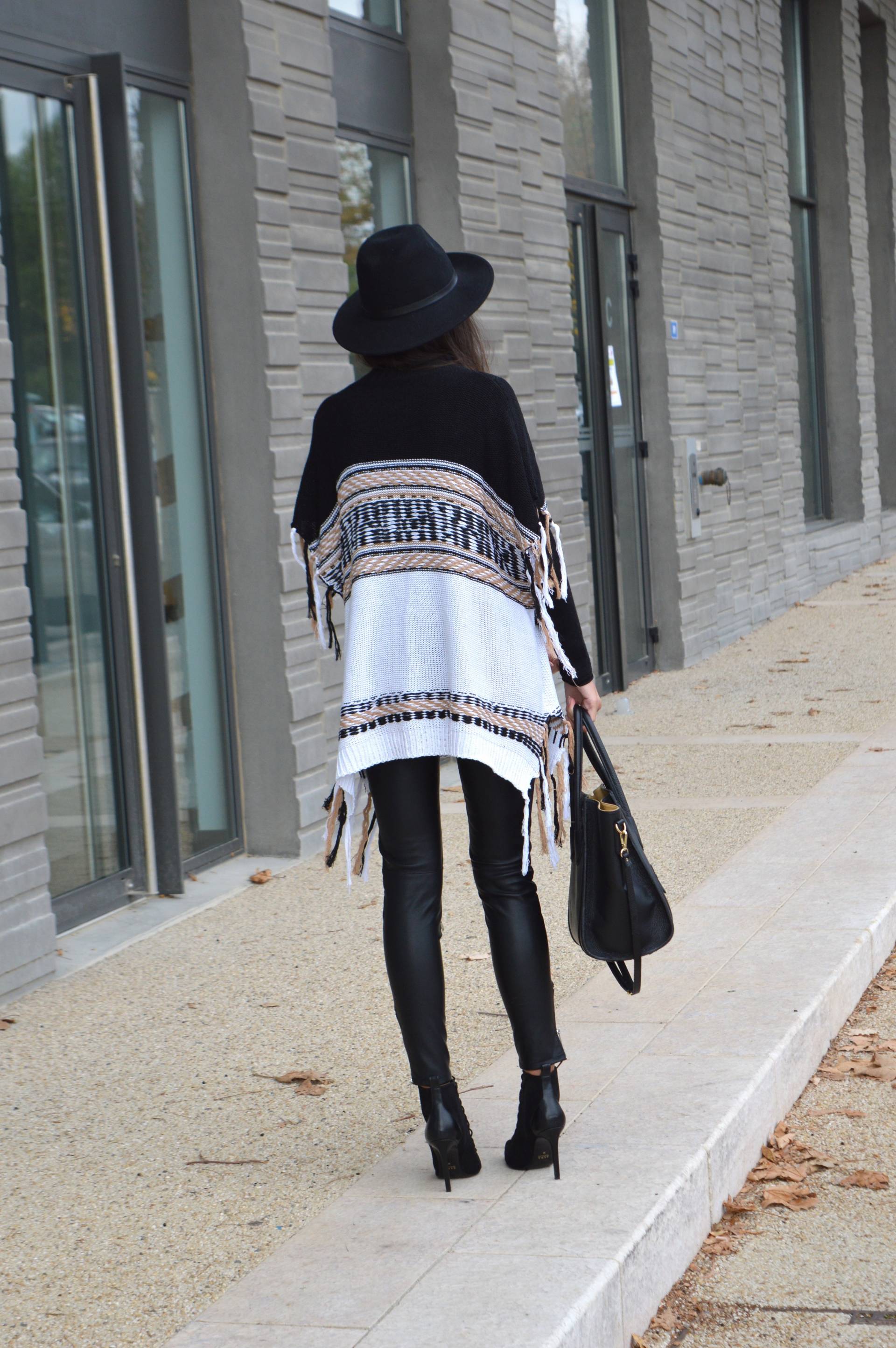 poncho pas cher