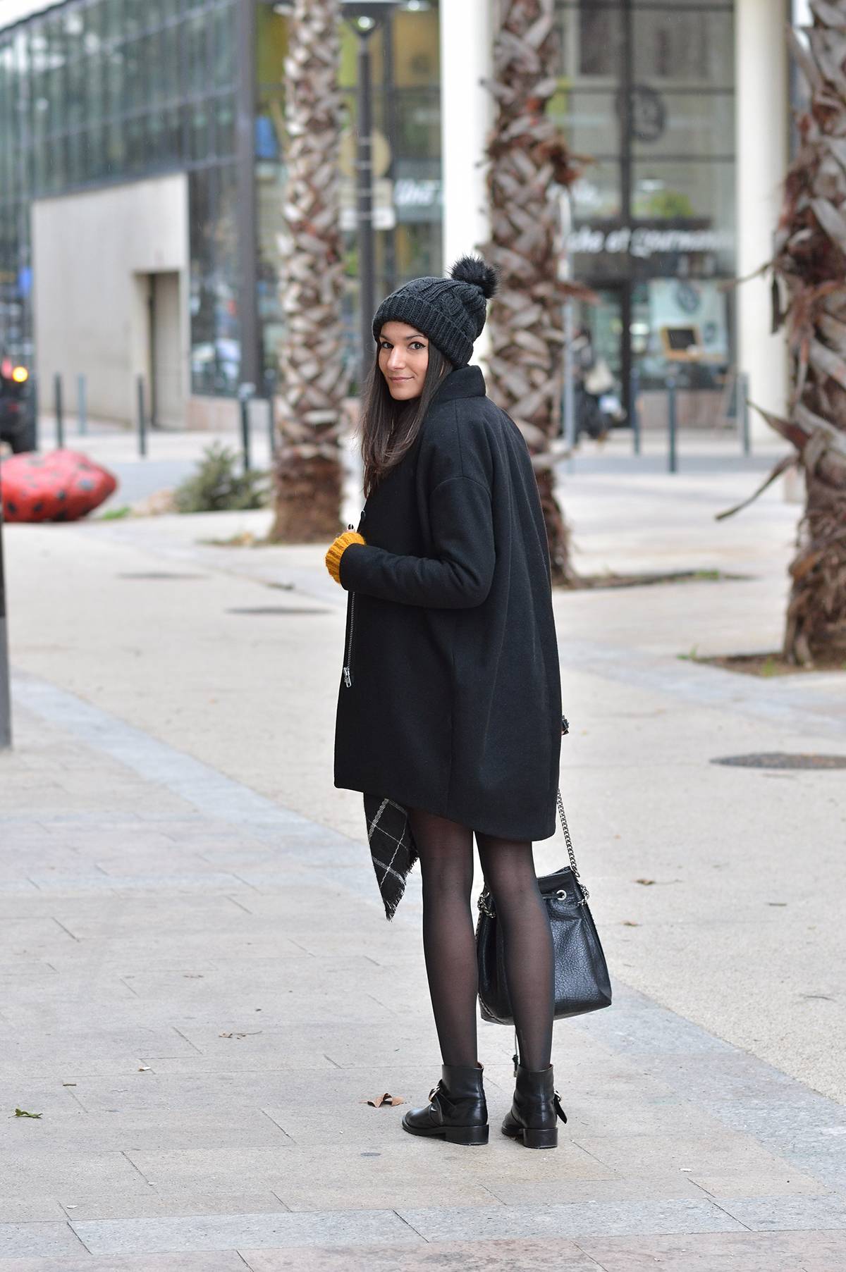 blog mode manteau noir