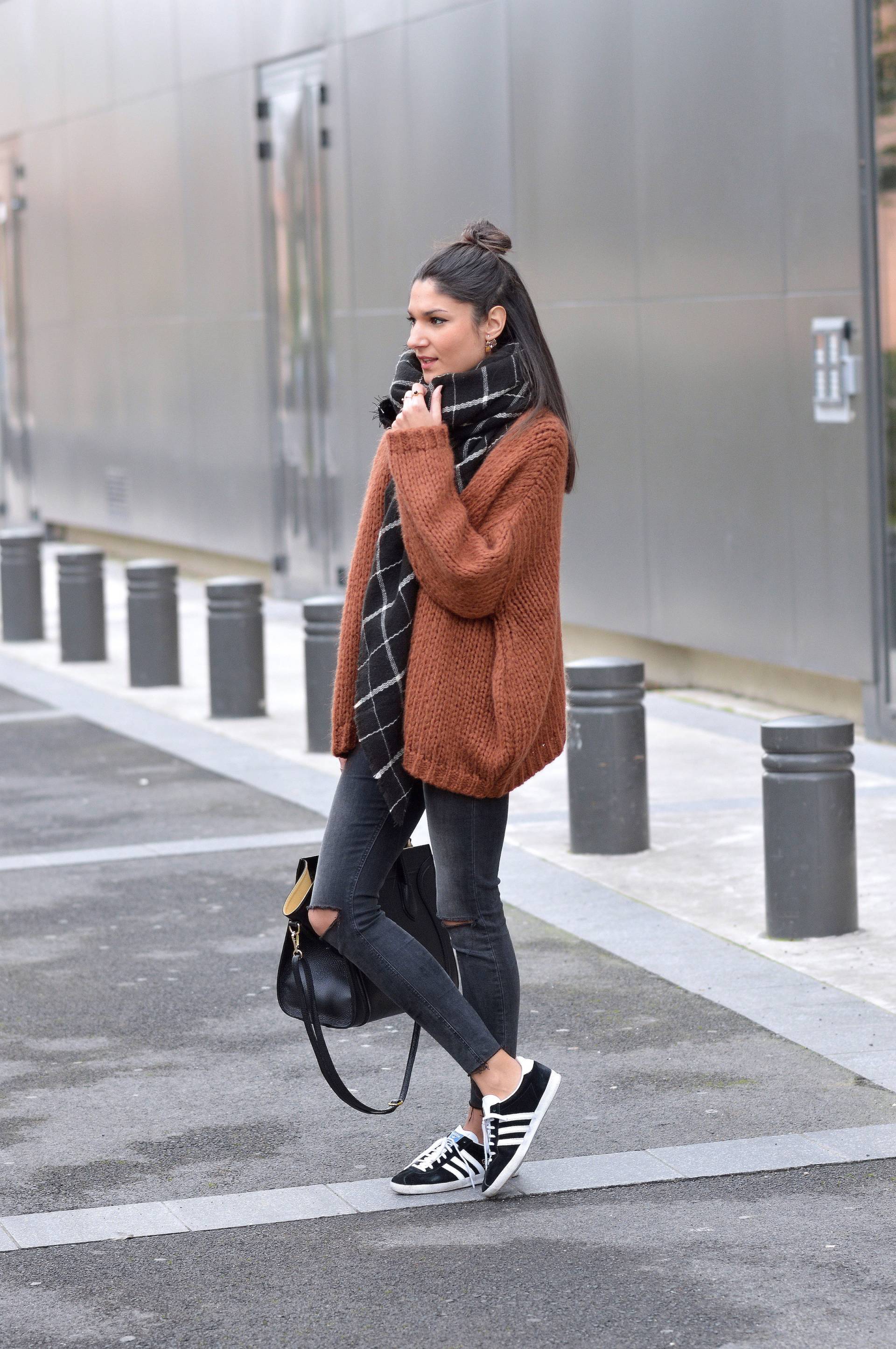 gilet rouille blog mode