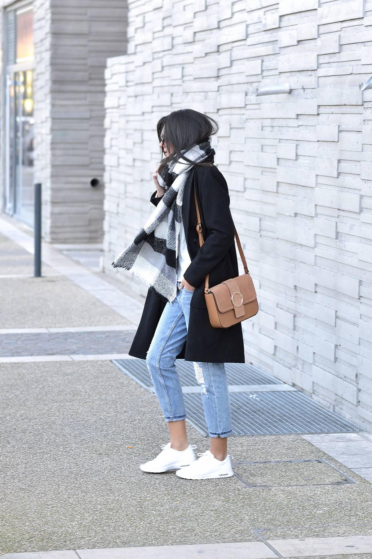 hiver 2016 tendance manteau long jean boyfriend