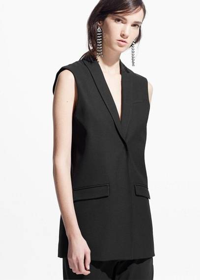 blazer sans manches
