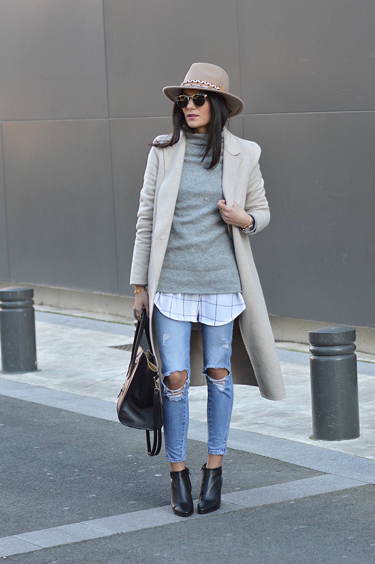 blog mode manteau long beige tendance 2016