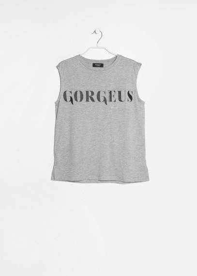 t-shirt sans manches