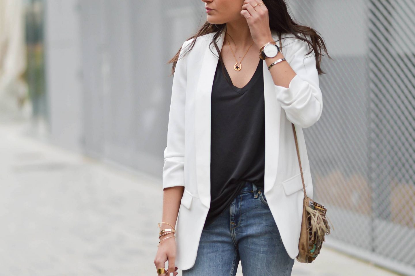 blazer low femme