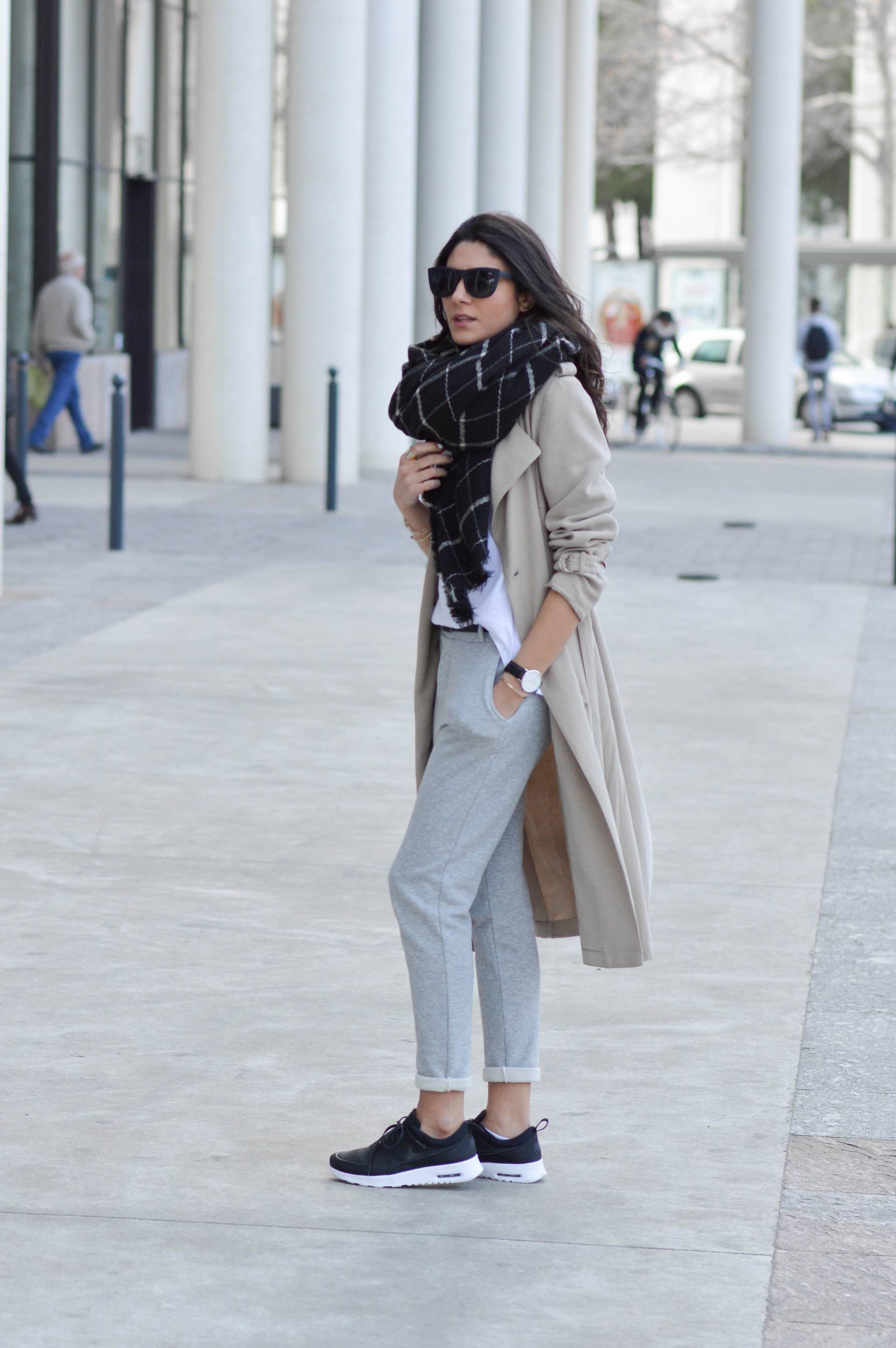 blog mode trench jogging