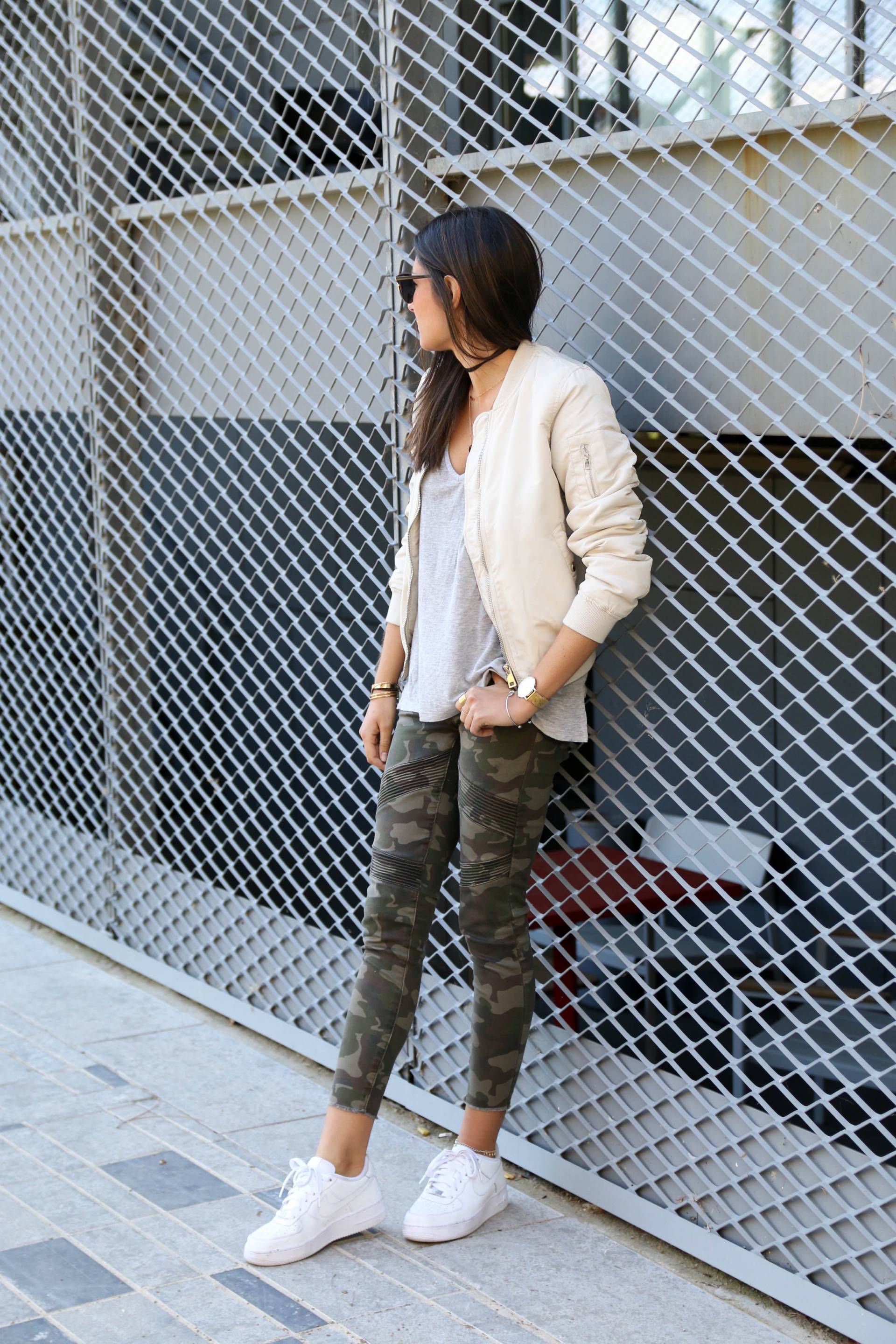 blog mode tendance 2016 bomber beige