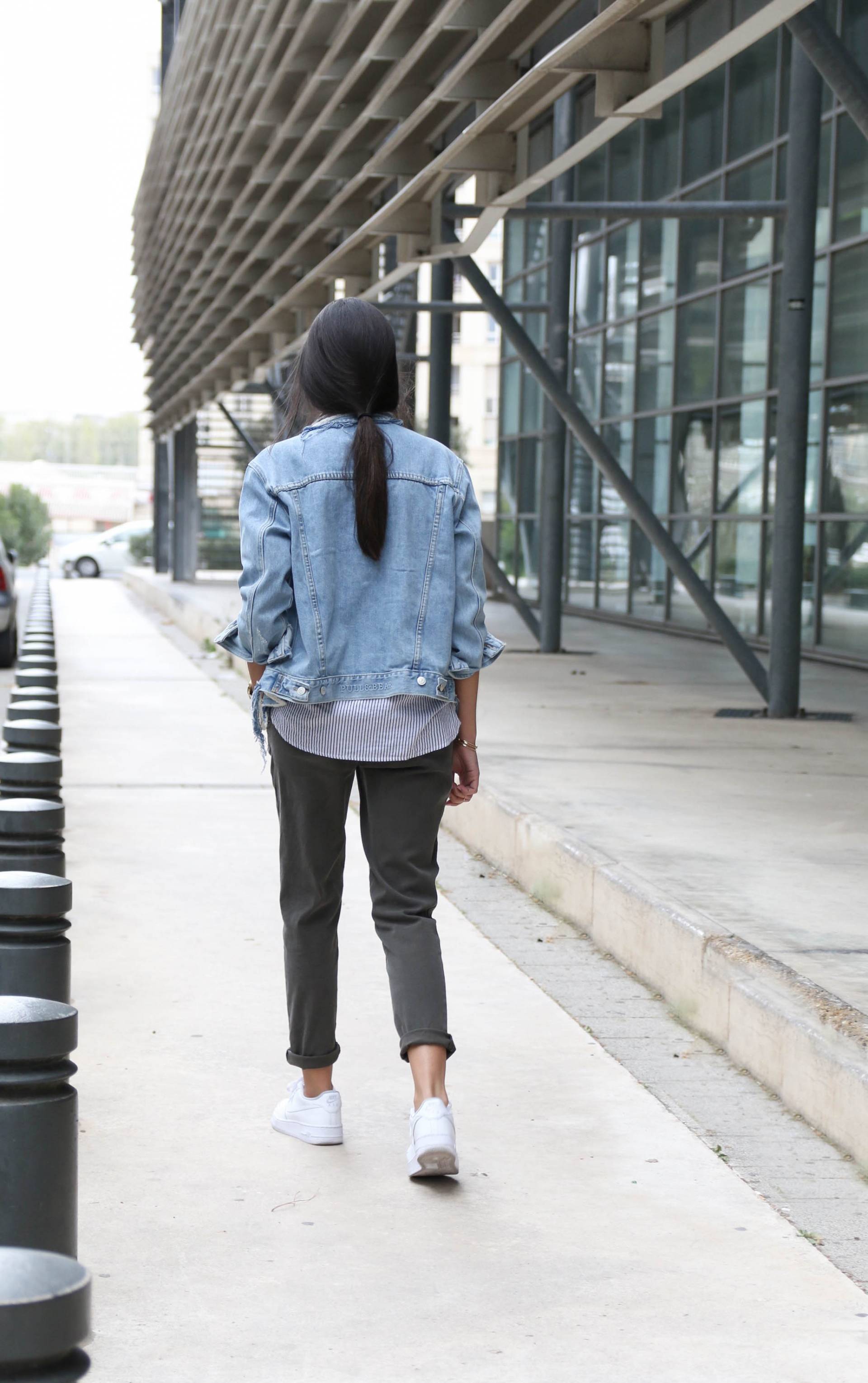 blog mode veste en jean oversize