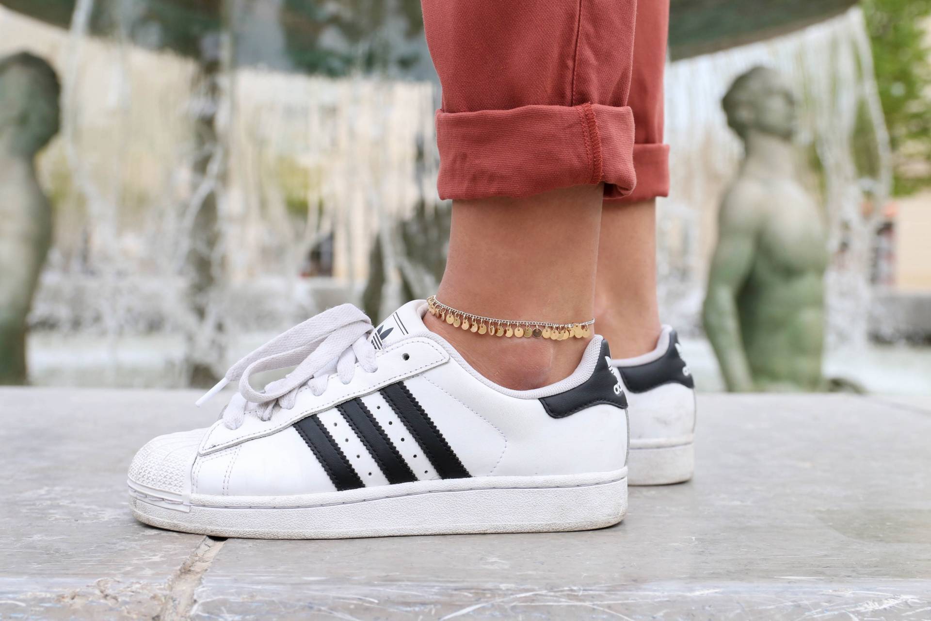 superstar adidas bracelet de cheville