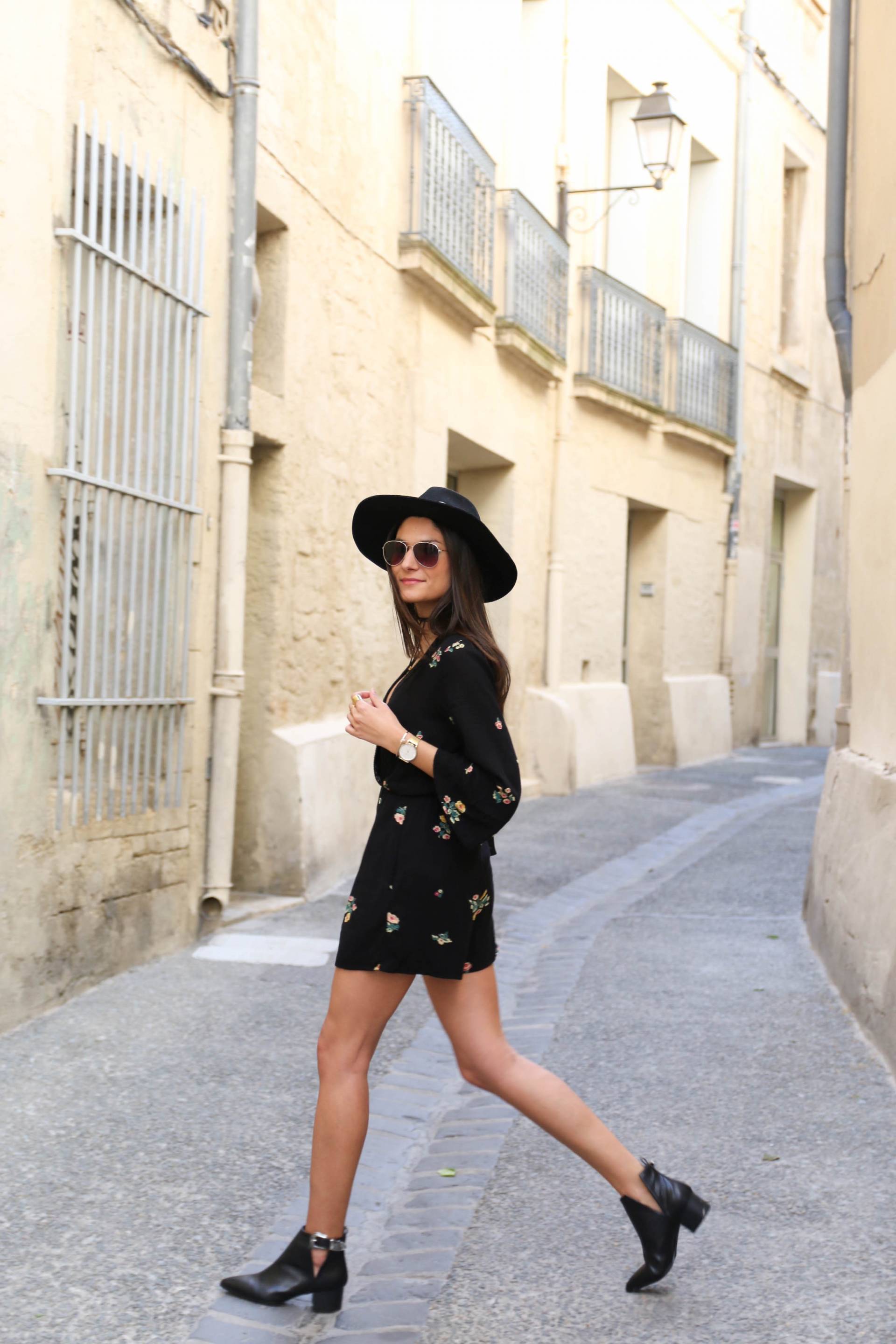 blog mode combi short à fleurs zara