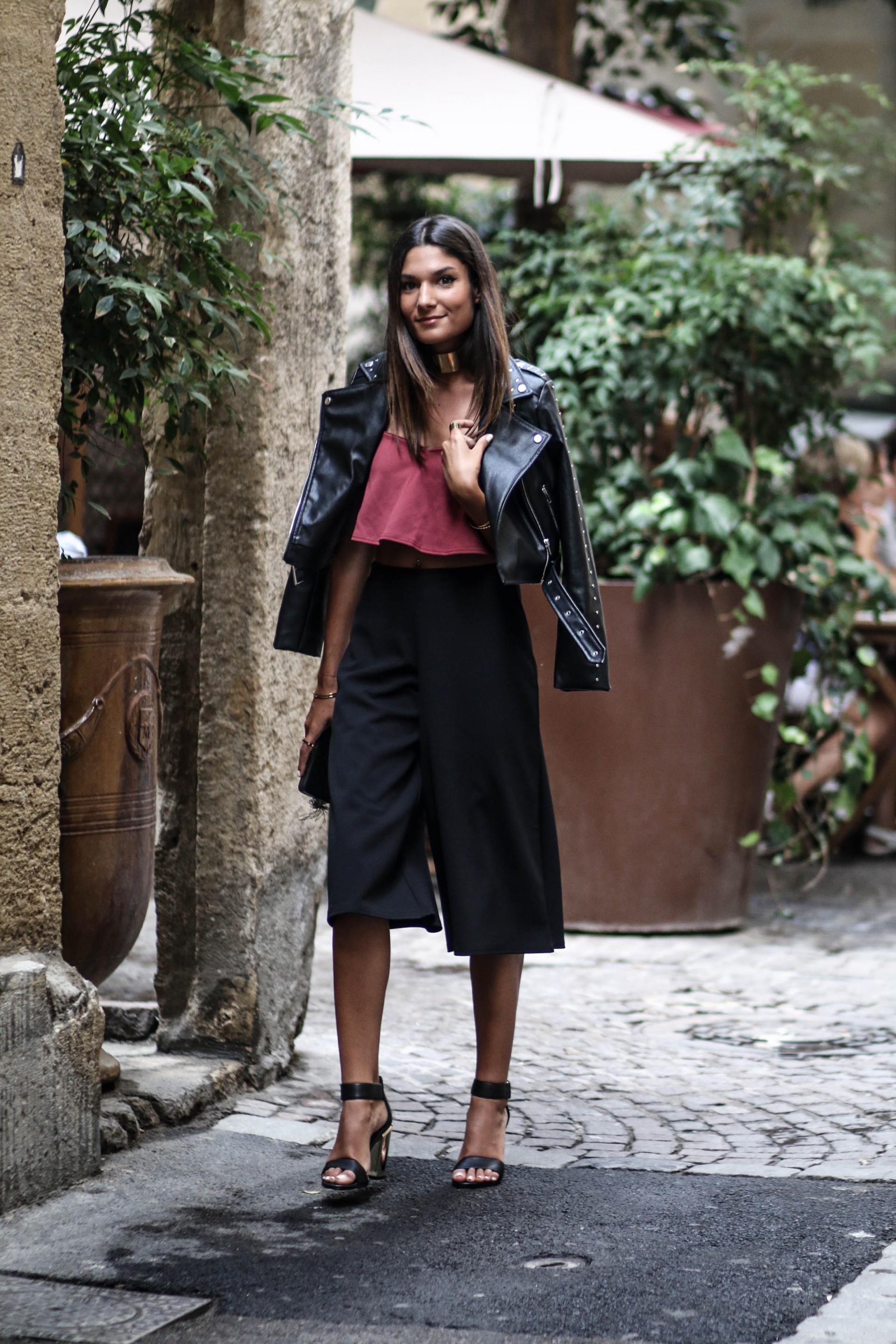 blog mode idée tenue du soir jupe culotte