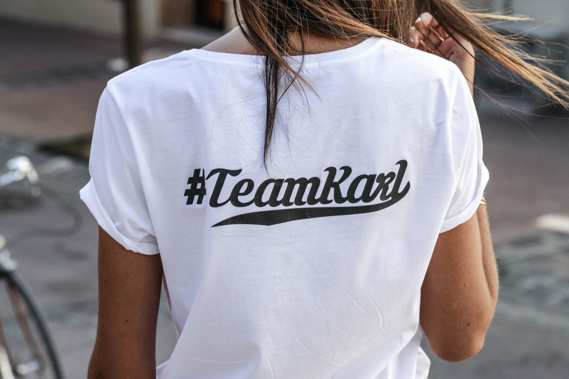 blog mode karl lagerfeld t-shirt blanc