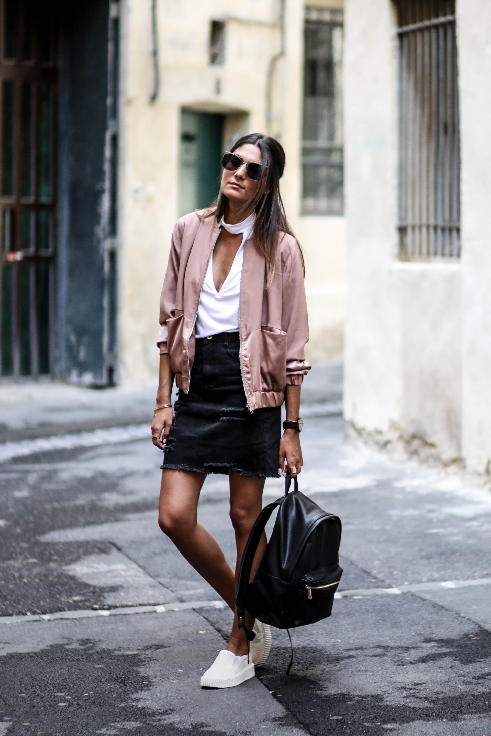 blog mode missguided bomber rose