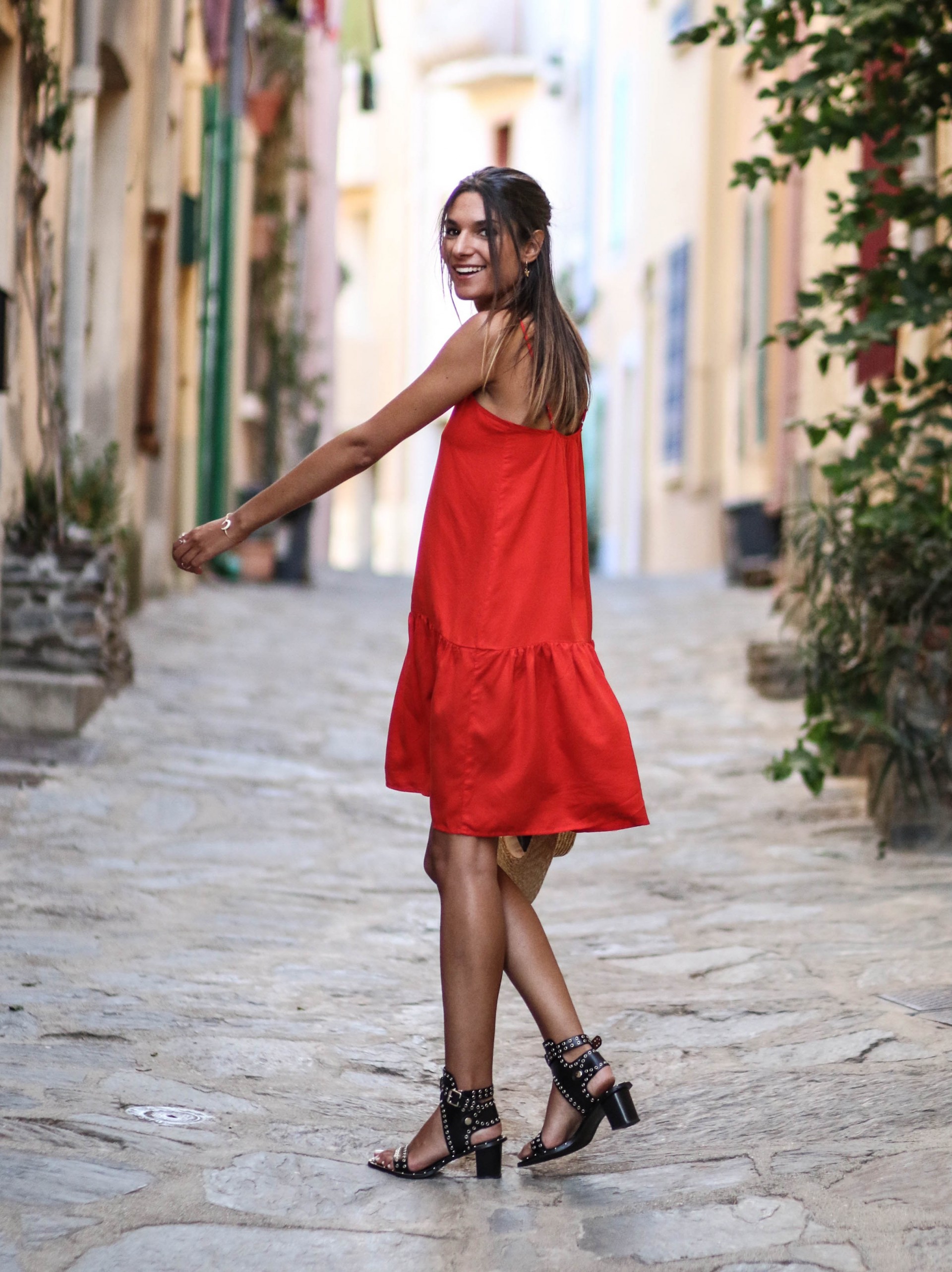 blog mode pas cher robe rouge