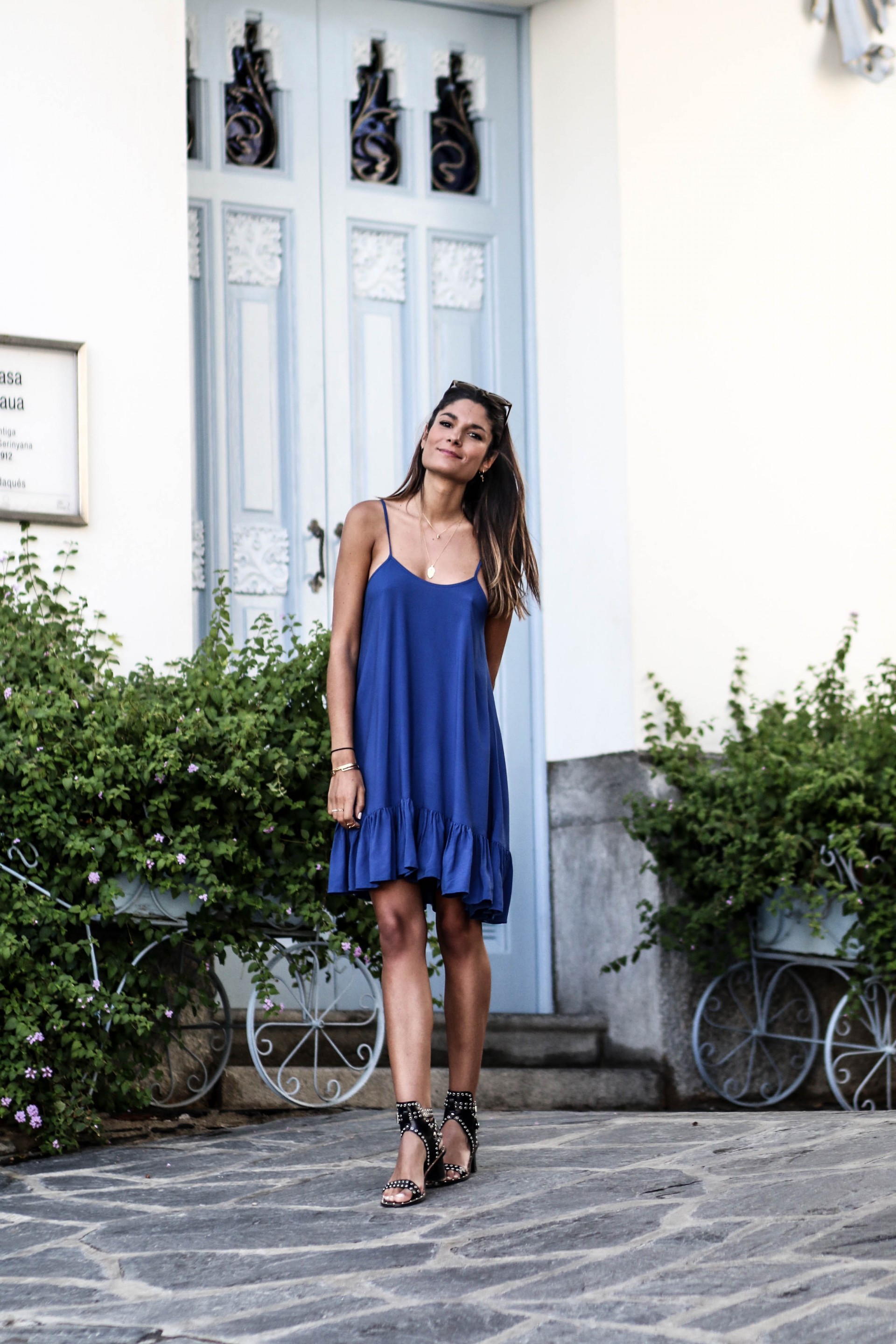 blog mode robe bleue